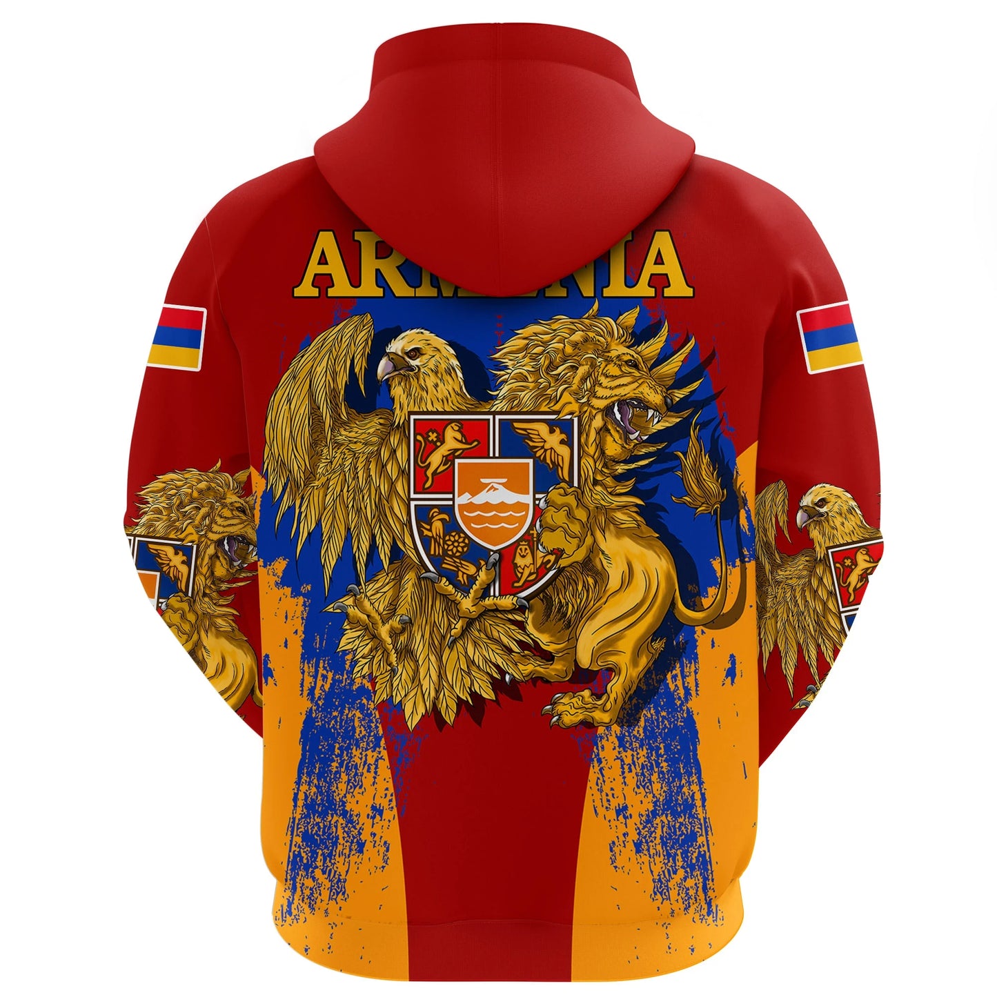 Armenia Special Coat Of Arms Zip Hoodie