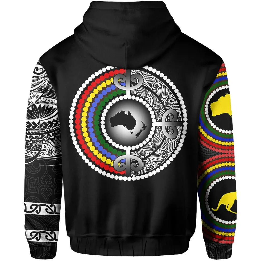 Aotearoa Aboriginal Special Zipper Hoodie