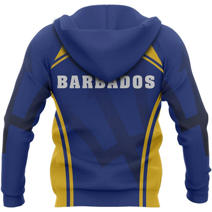 Barbados Zipper Hoodie S. Style