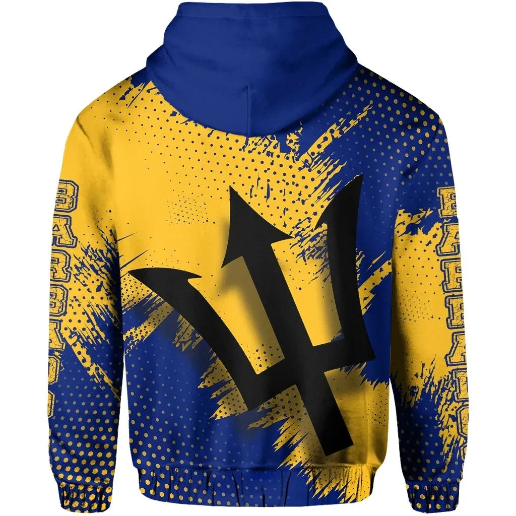 Barbados Zipper Hoodie Vincent Style