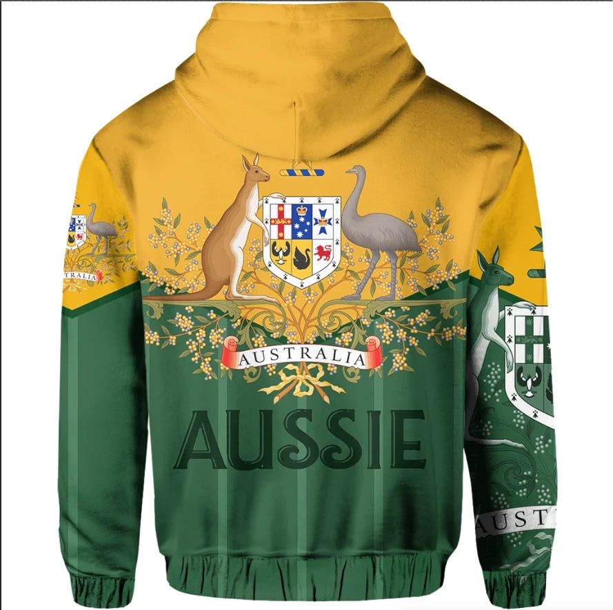 Australia Sport Supremacy Zipper Hoodie