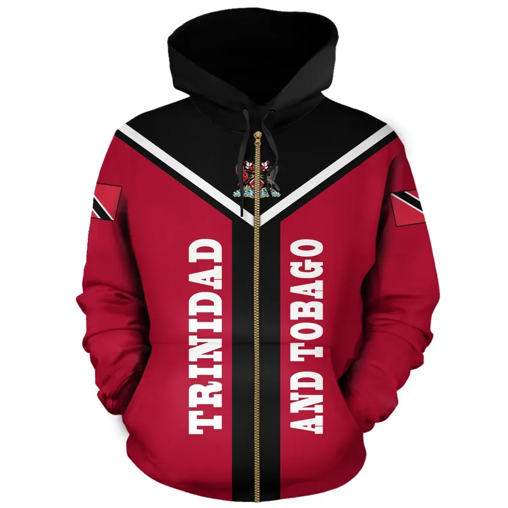 Trinidad and Tobago Rising Zip Hoodie