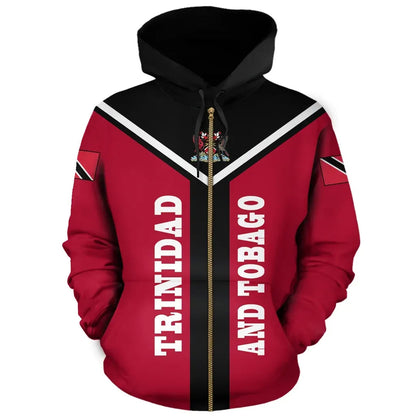 Trinidad and Tobago Rising Zip Hoodie