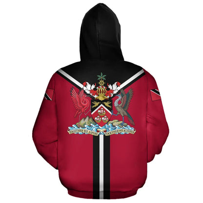 Trinidad and Tobago Rising Zip Hoodie