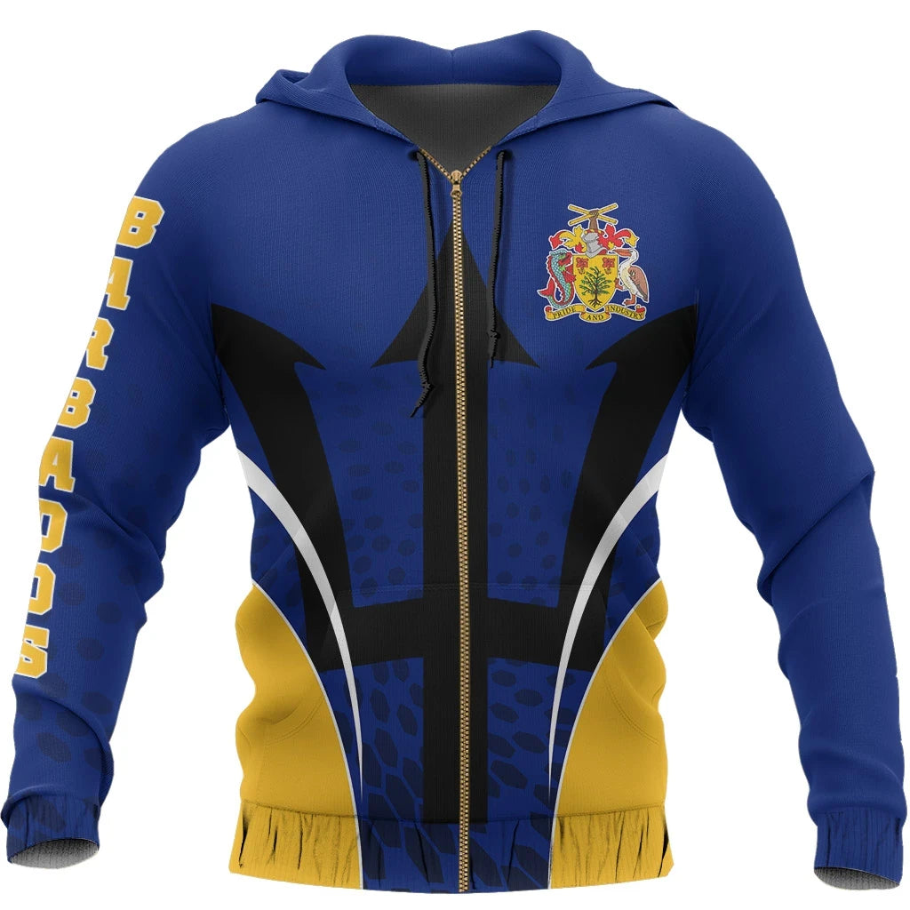 Barbados Zipper Hoodie Robust Style