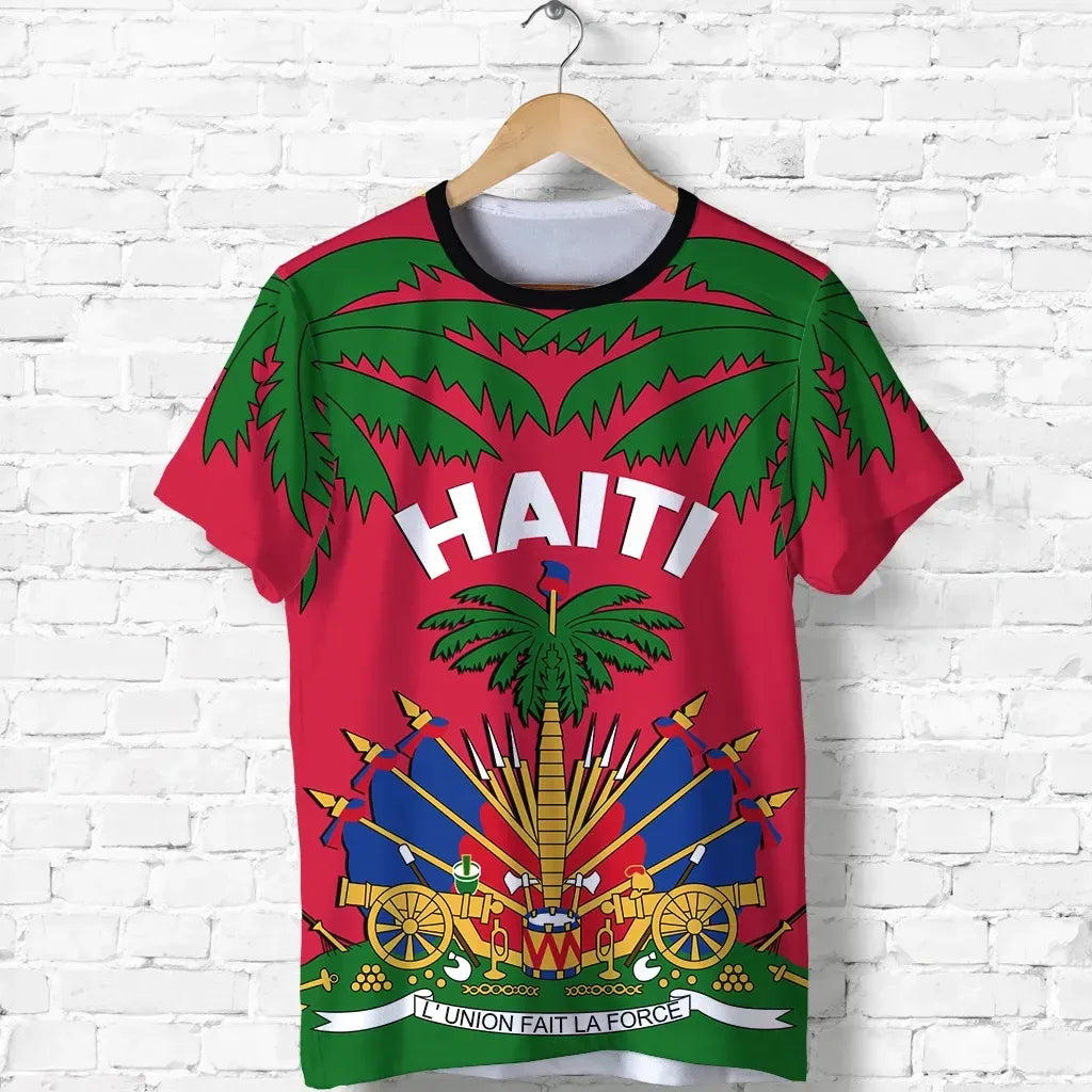 Coat Of Arms Haiti T Shirt Le Marron Inconnu