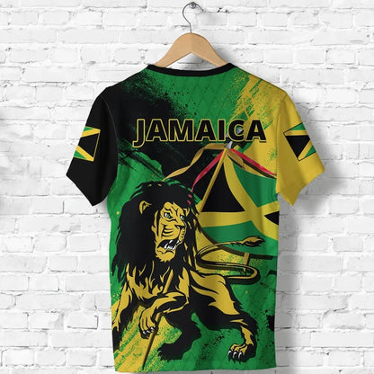Jamaica Lion Of Judah T Shirt Reggae