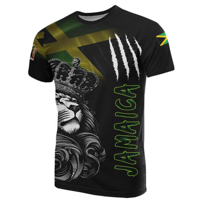 Jamaica T Shirt Lion Crown T