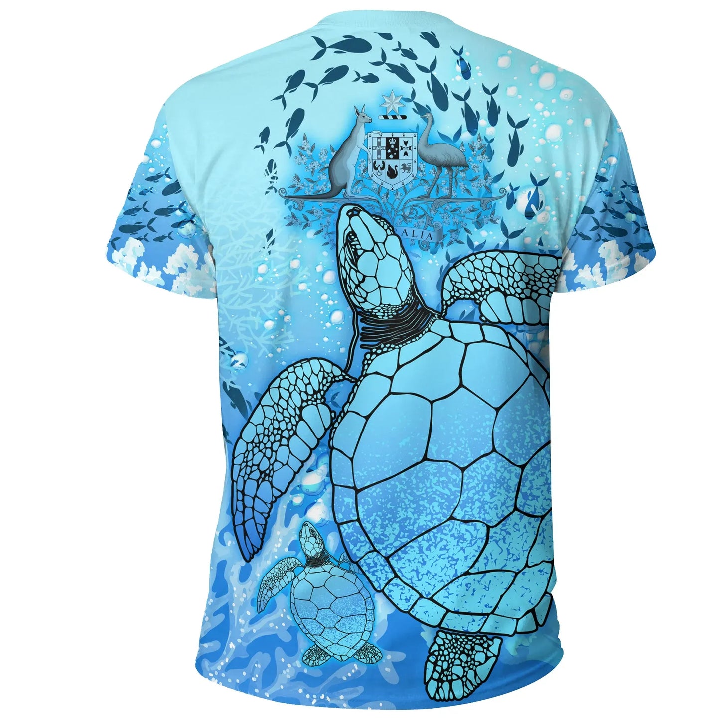 Australia T Shirt Ocean Life Women'S/Men'S