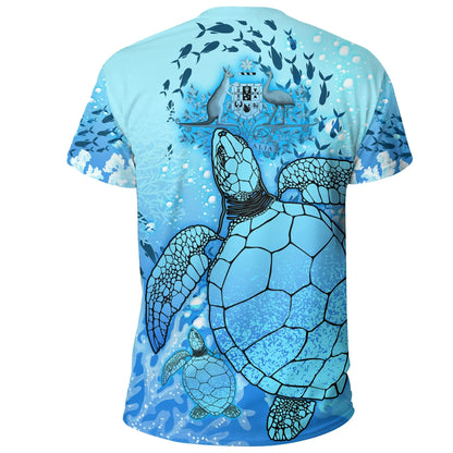 Australia T Shirt Ocean Life Women'S/Men'S