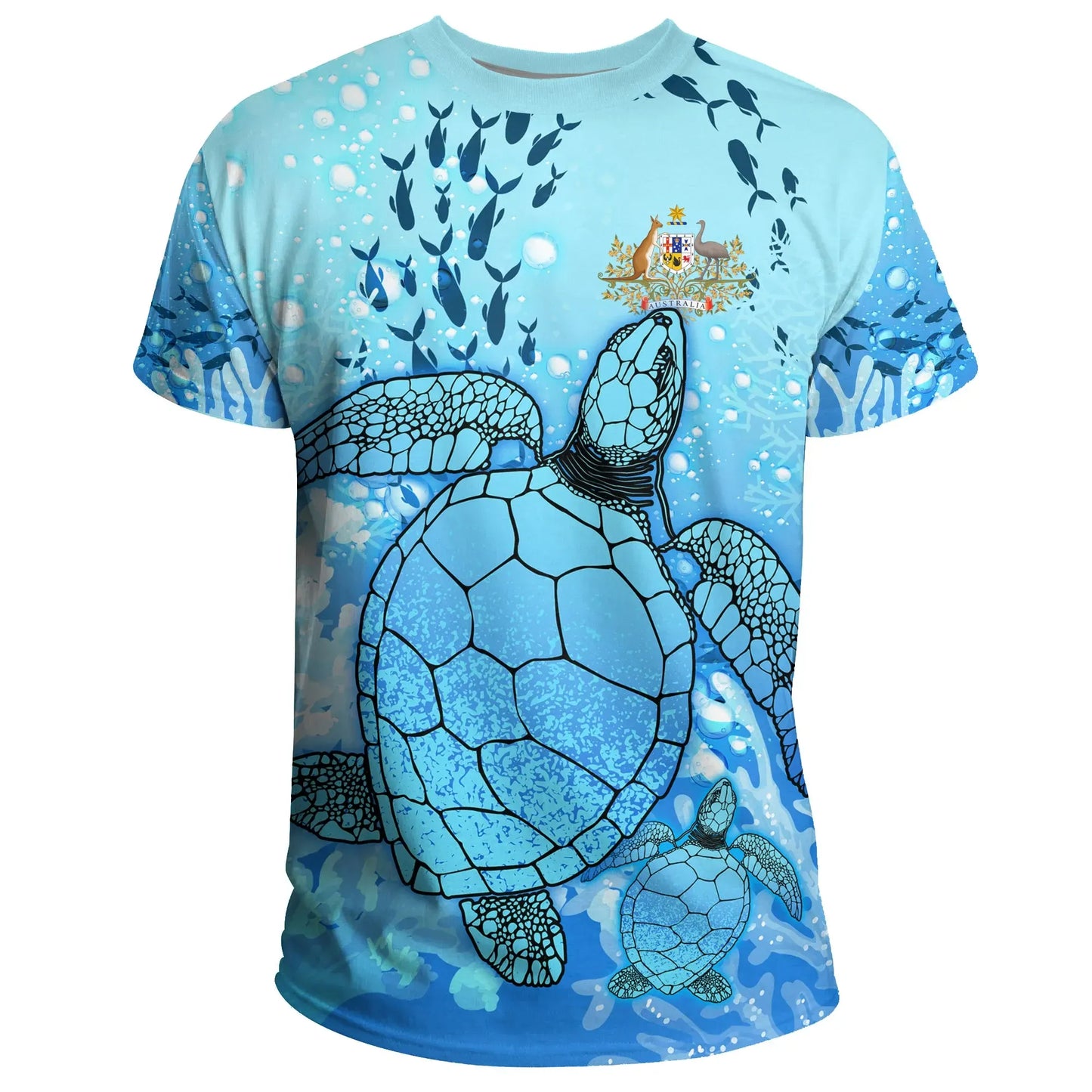 Australia T Shirt Ocean Life Women'S/Men'S
