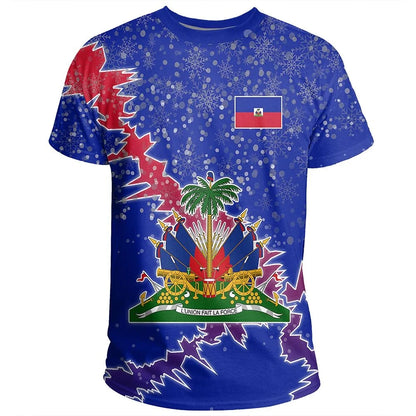 Haiti Christmas Coat Of Arms T Shirt X Style
