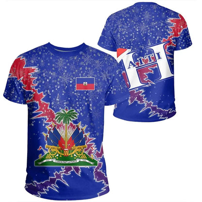 Haiti Christmas Coat Of Arms T Shirt X Style