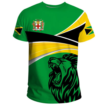 Jamaica T Shirt Jamaica Strong Flag