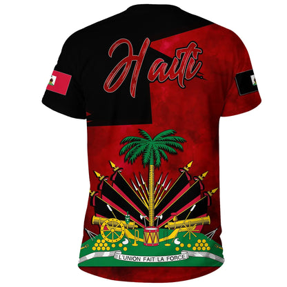 Haiti 1964 T Shirt Haiti Coat of Arms Printed Shirt