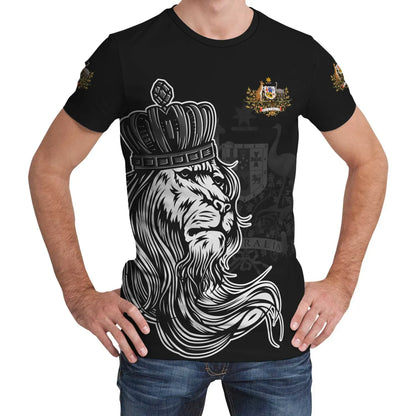 Australia T Shirt Lion With Crown Women'S/Men'S