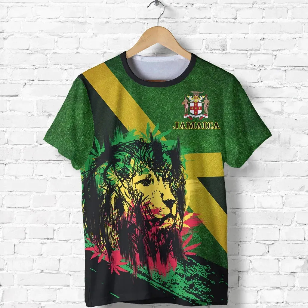 Jamaica Jamaican Lion Special T Shirt
