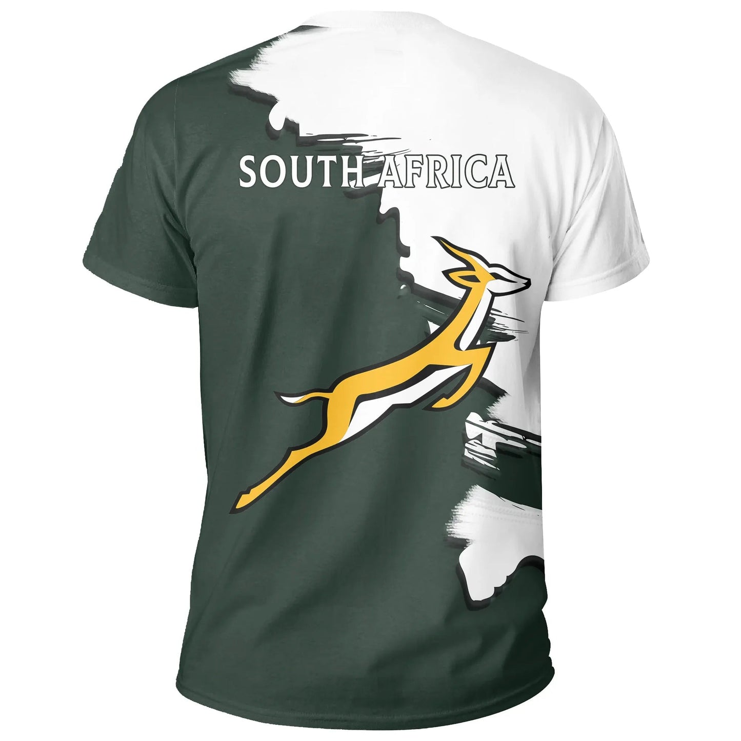 South Africa Springbok Unique T Shirt Scratch Style