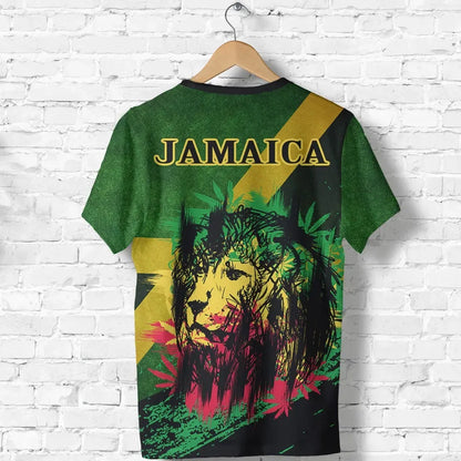Jamaica Jamaican Lion Special T Shirt