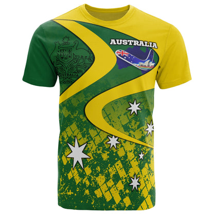 Australia T Shirt Australia National Color T Shirt Unisex Bn15