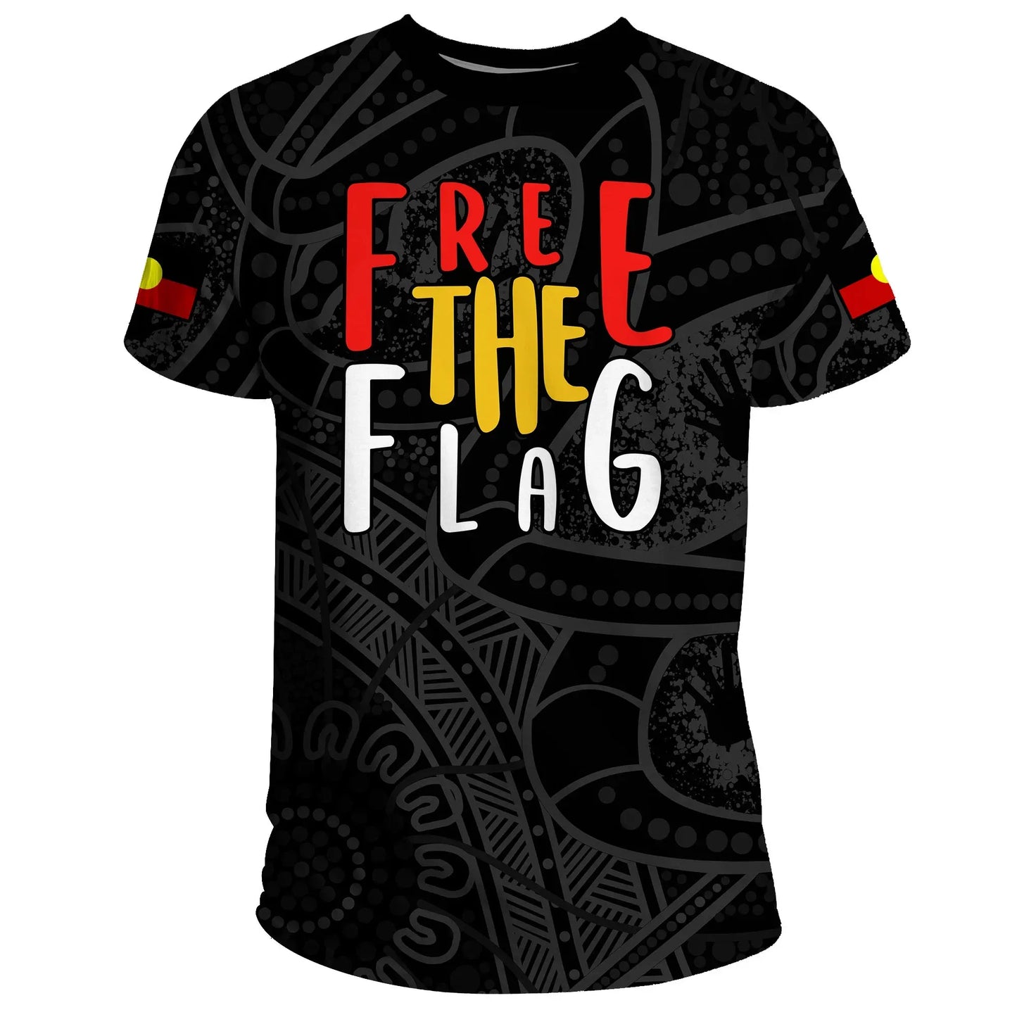 Australian T Shirt Free The Flag