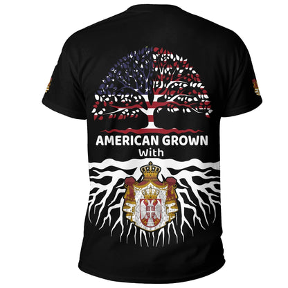 Serbia T Shirt American Roots
