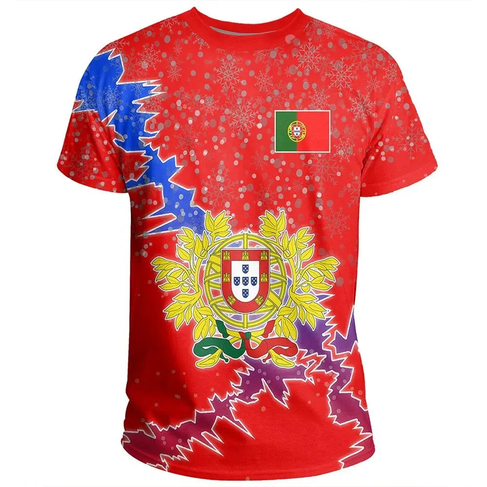 Portugal Christmas Coat Of Arms T Shirt X Style