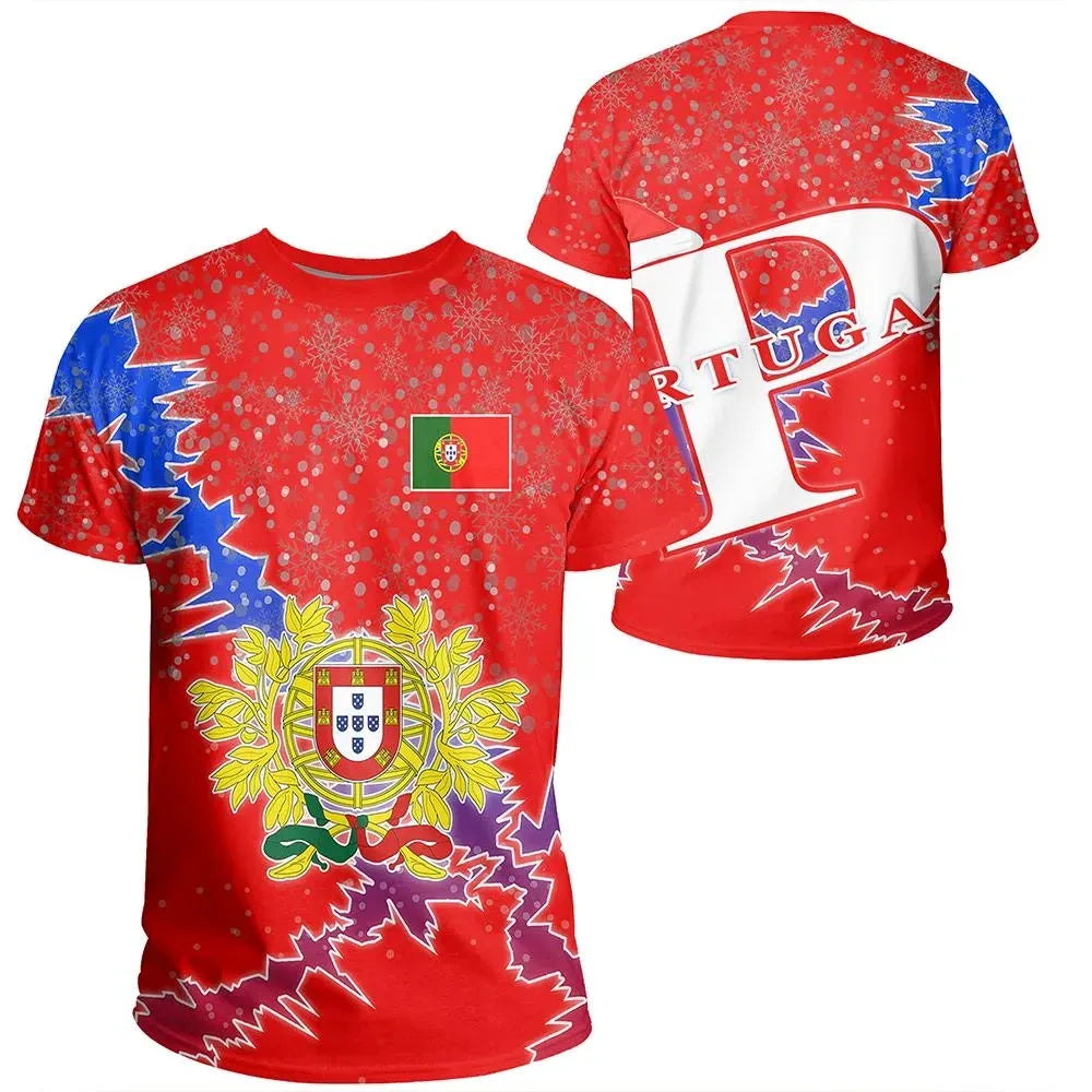 Portugal Christmas Coat Of Arms T Shirt X Style