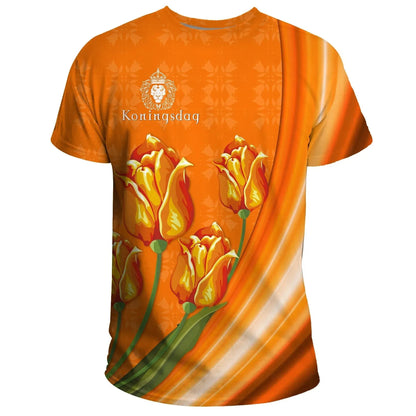 Netherlands T Shirt King's Day Tulip