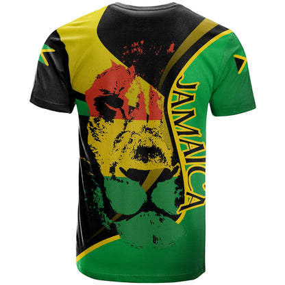 Jamaica T Shirt Jamaican Lion With Coat Of Arms