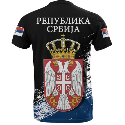 Serbia Special T Shirt Black Version