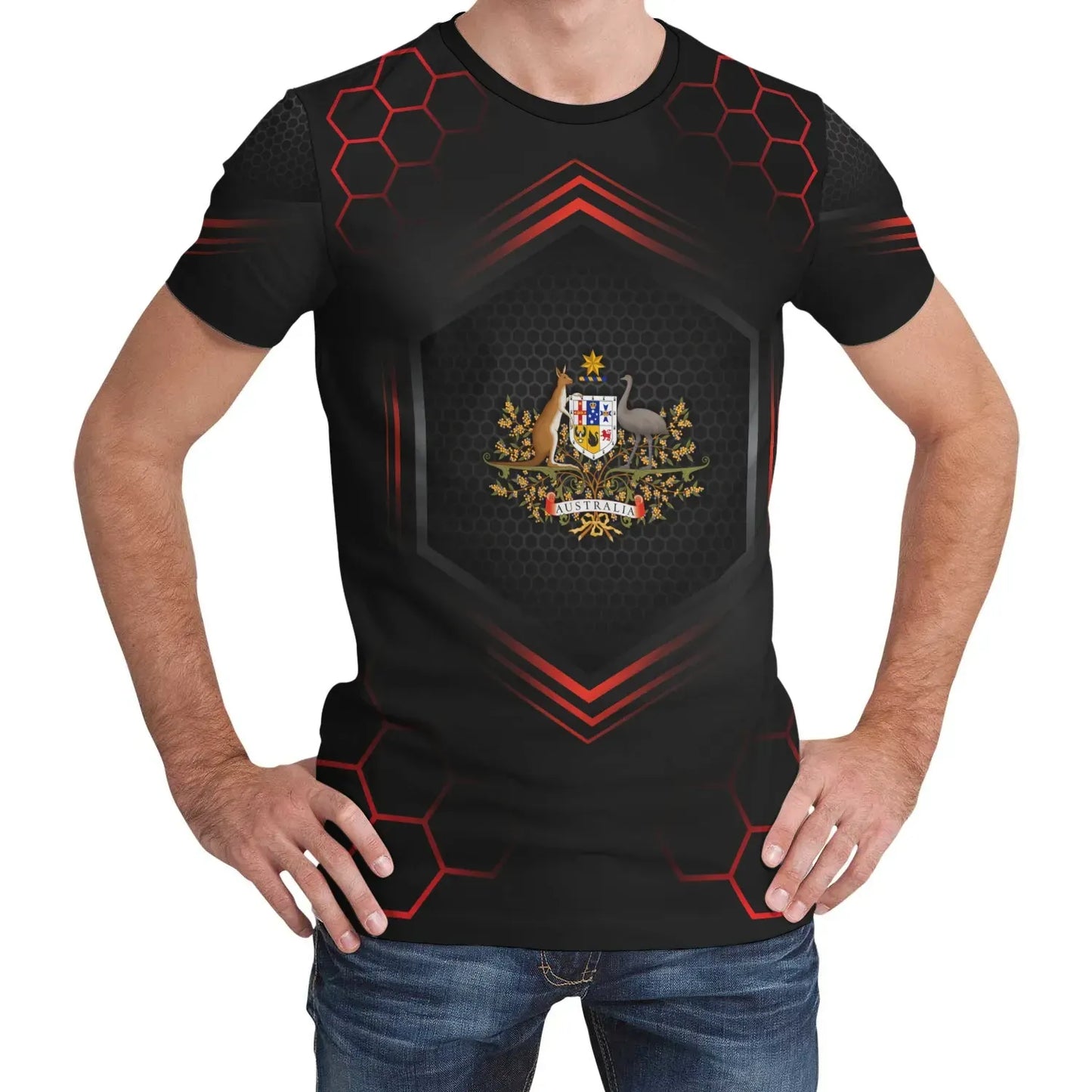Australia T Shirt Sport Style Women'S/Men'S