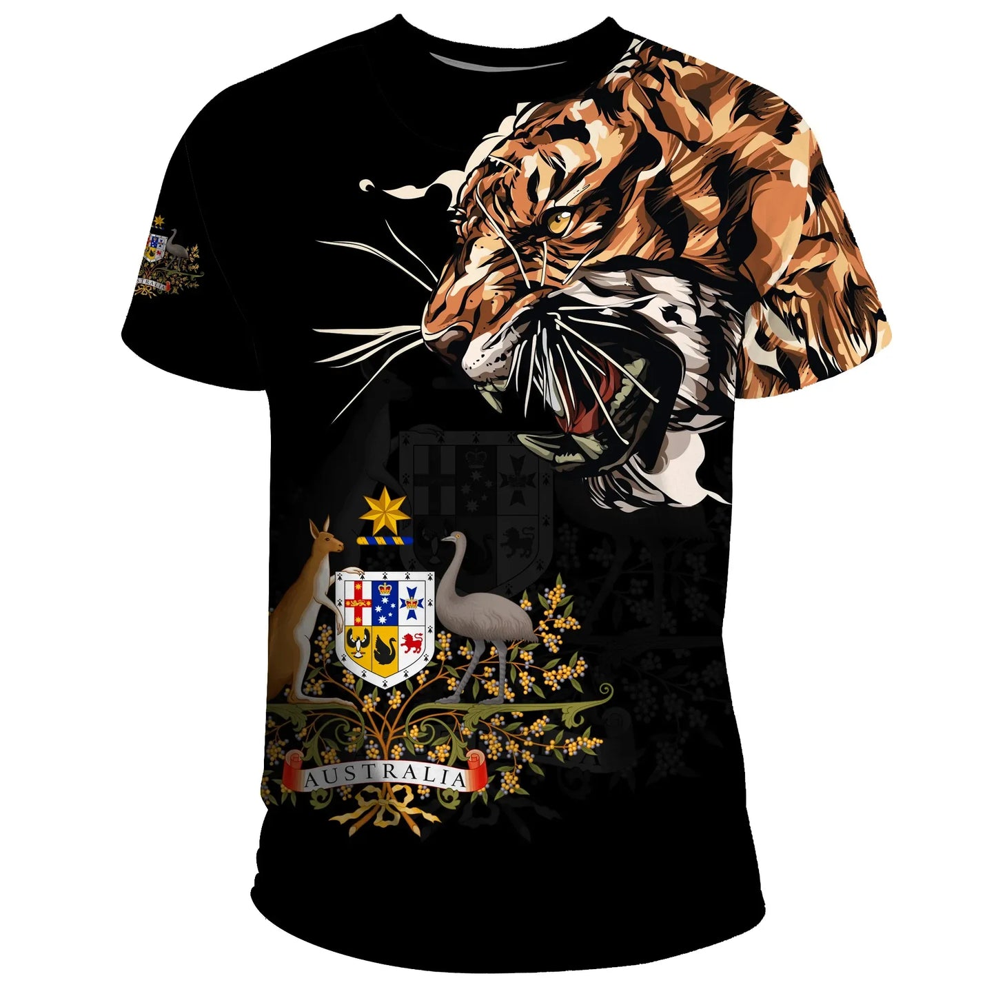Australia T Shirt Tiger Special Version