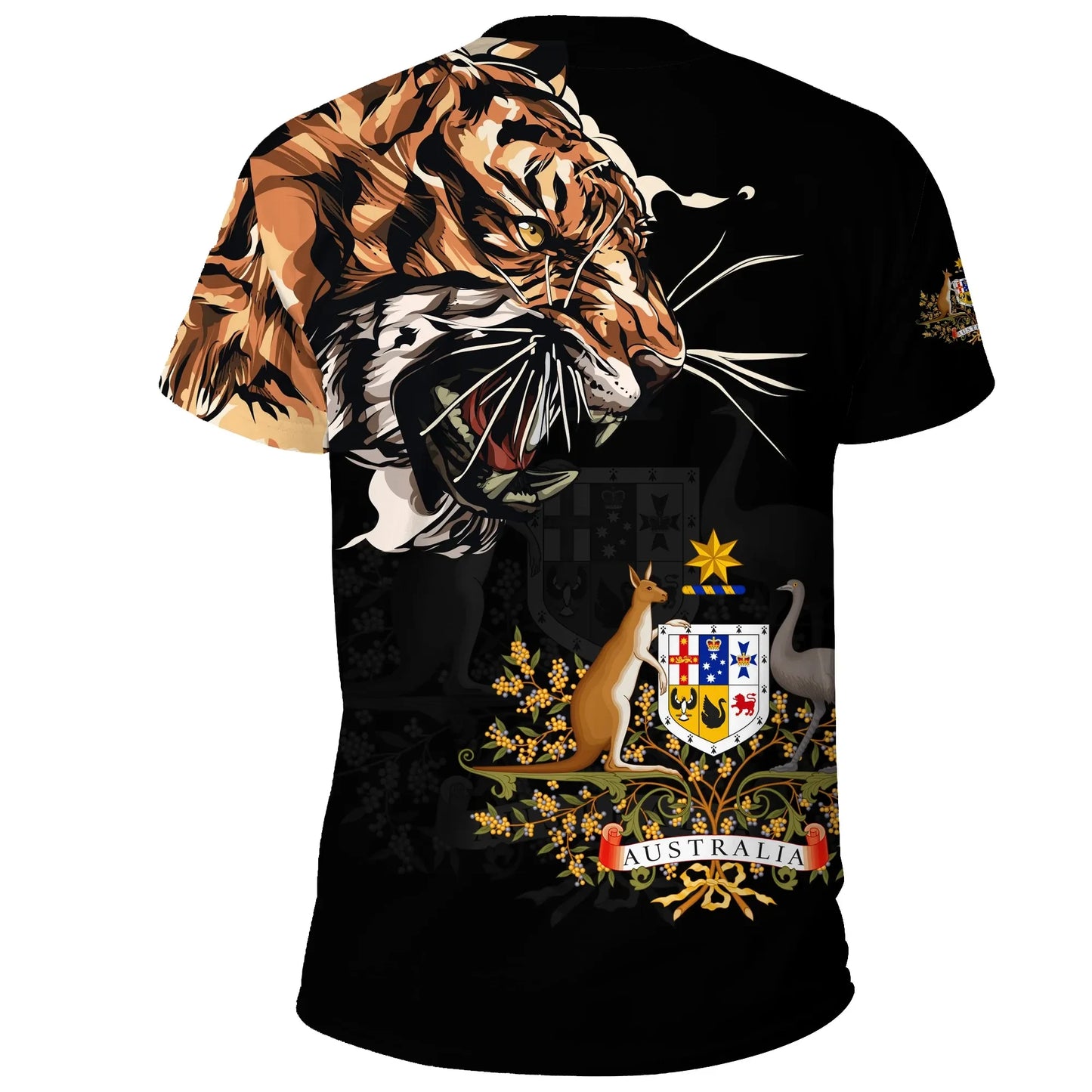 Australia T Shirt Tiger Special Version