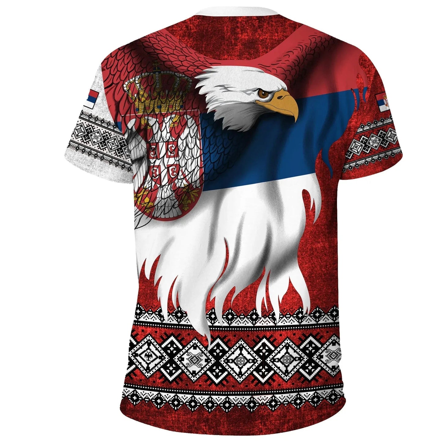 Serbia T Shirt Serbian Eagle Special Version