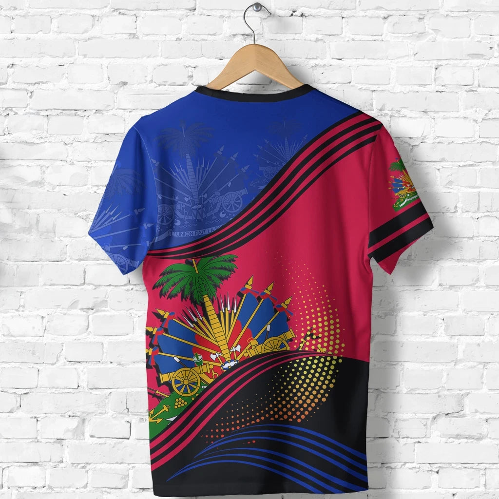 Haiti T Shirt Fall In The Wave