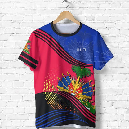 Haiti T Shirt Fall In The Wave
