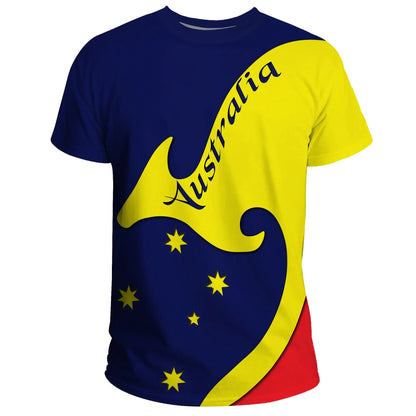 Australia Flag Version 1 T Shirt