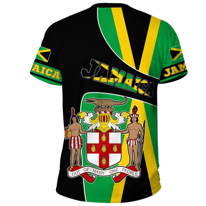 Jamaica T Shirt Coat Of Arms