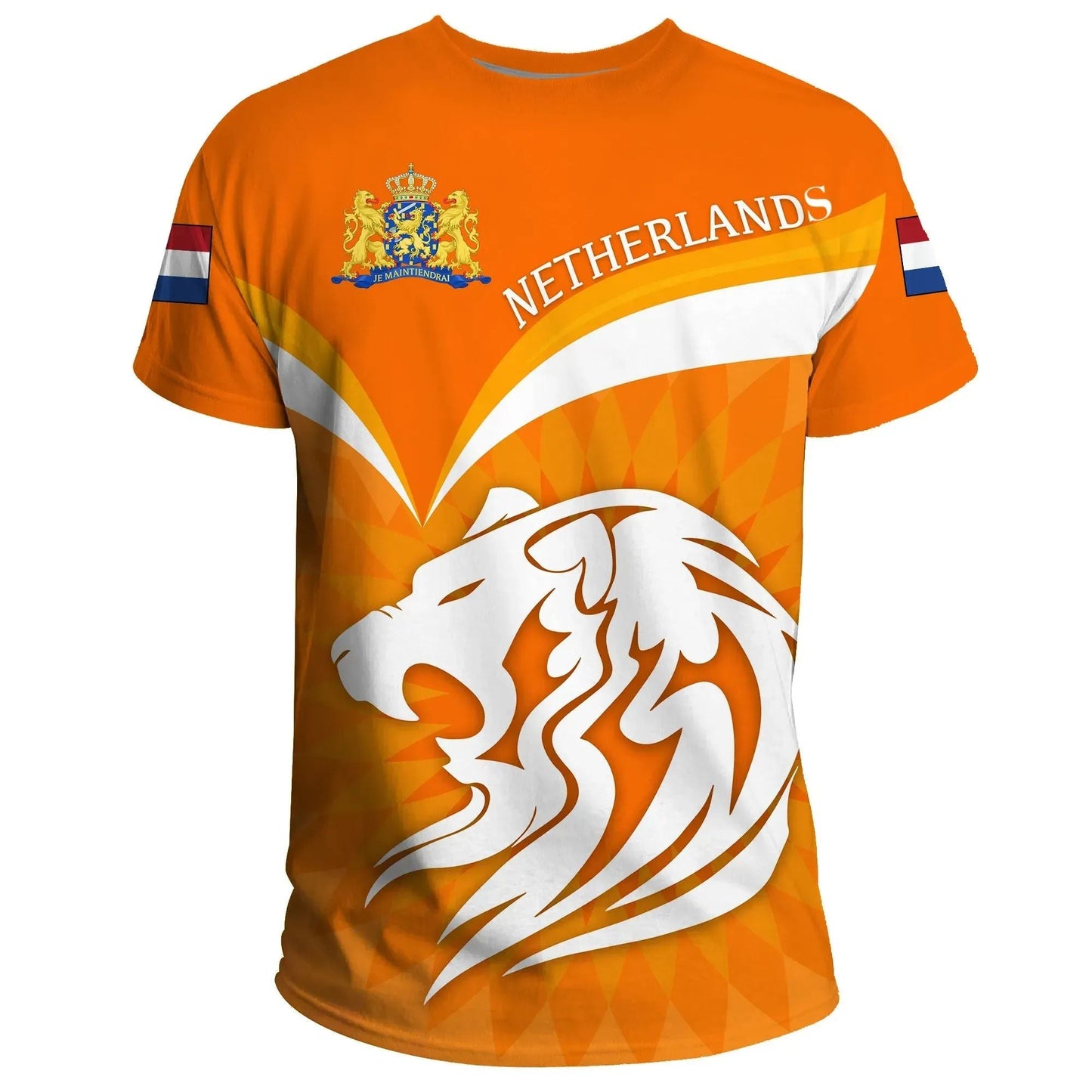 Netherlands T Shirt King's Day Lion