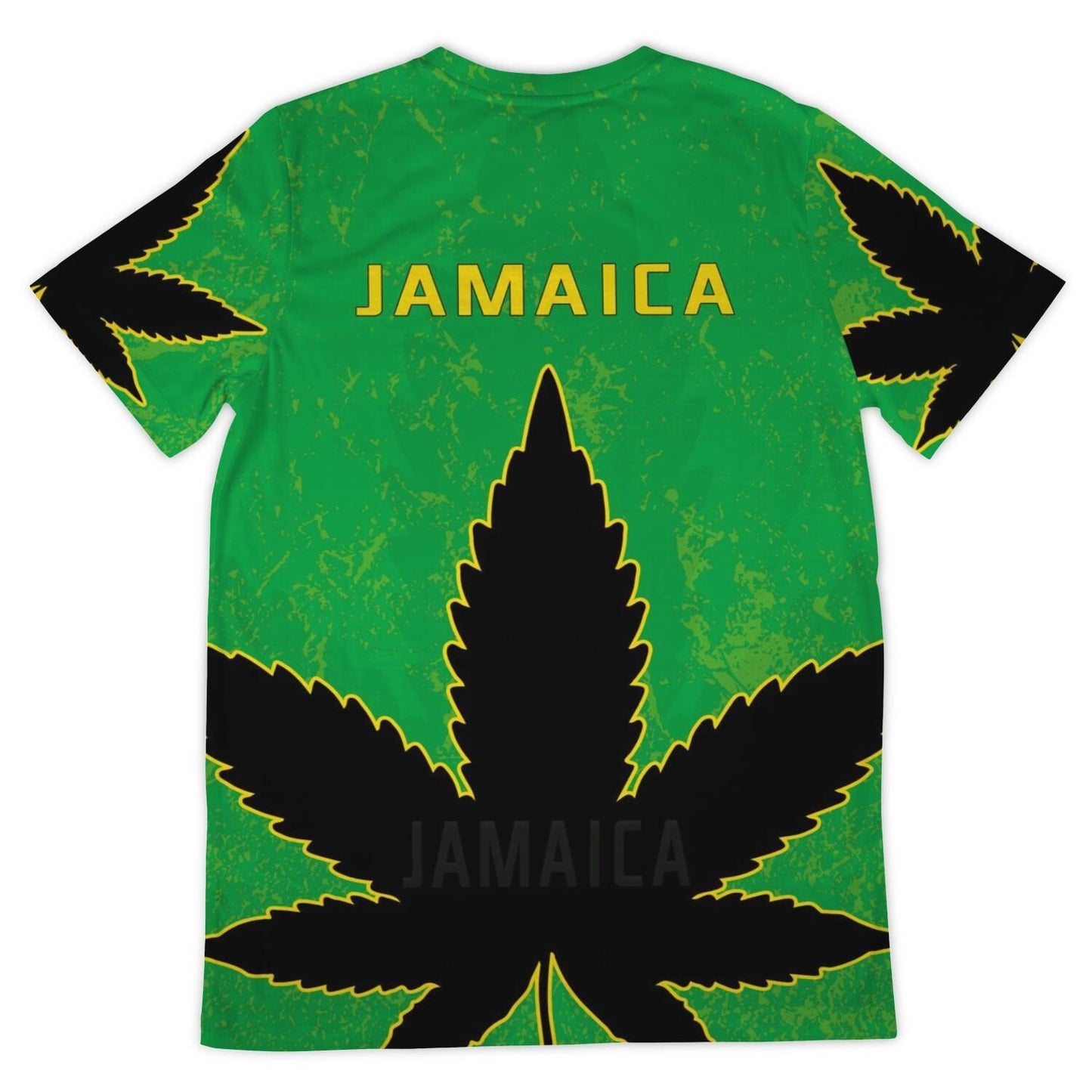 Jamaica Flag T Shirt Jamaica Coat of Arms Printed Shirt