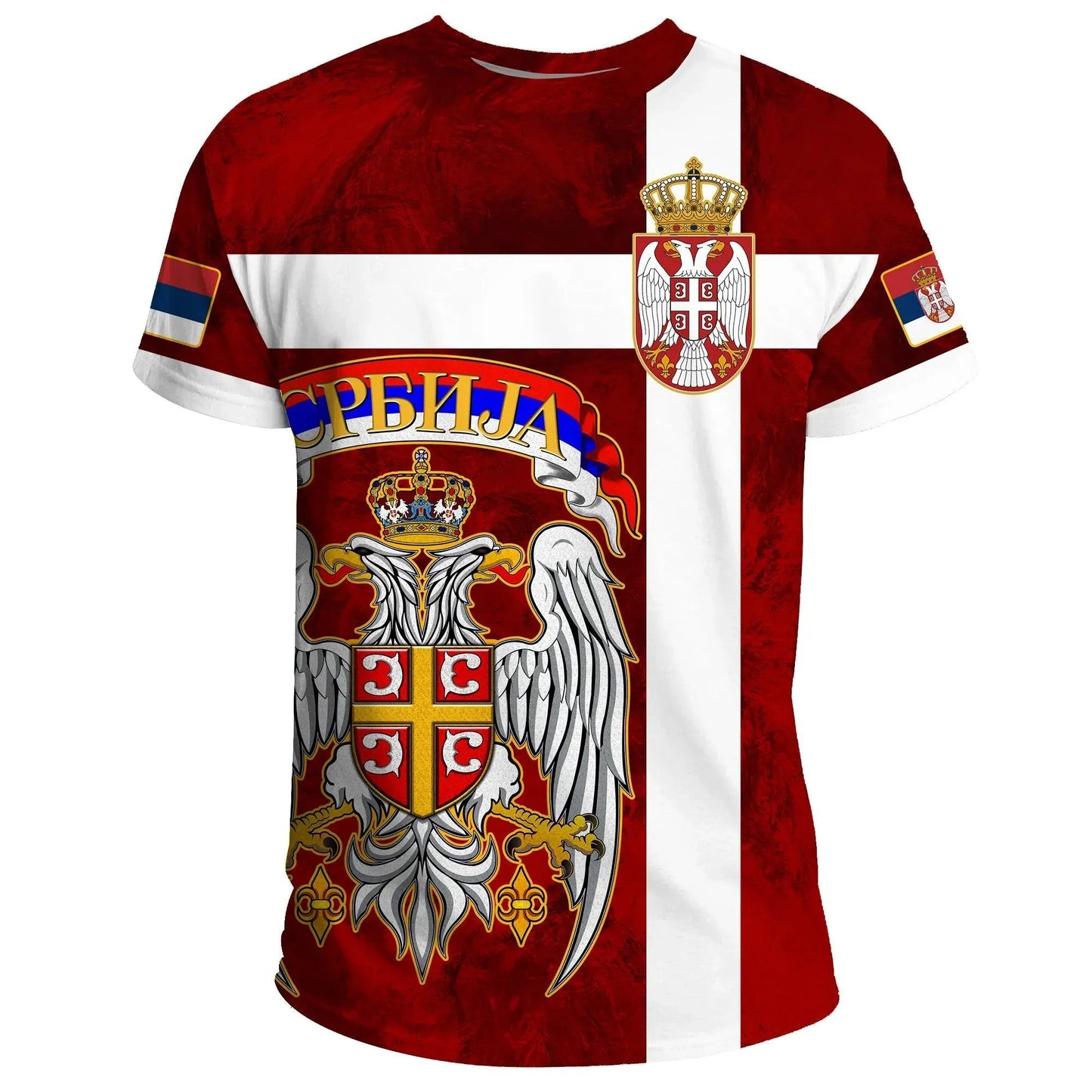 Serbia T Shirt Best Serbian Eagle Tattoo