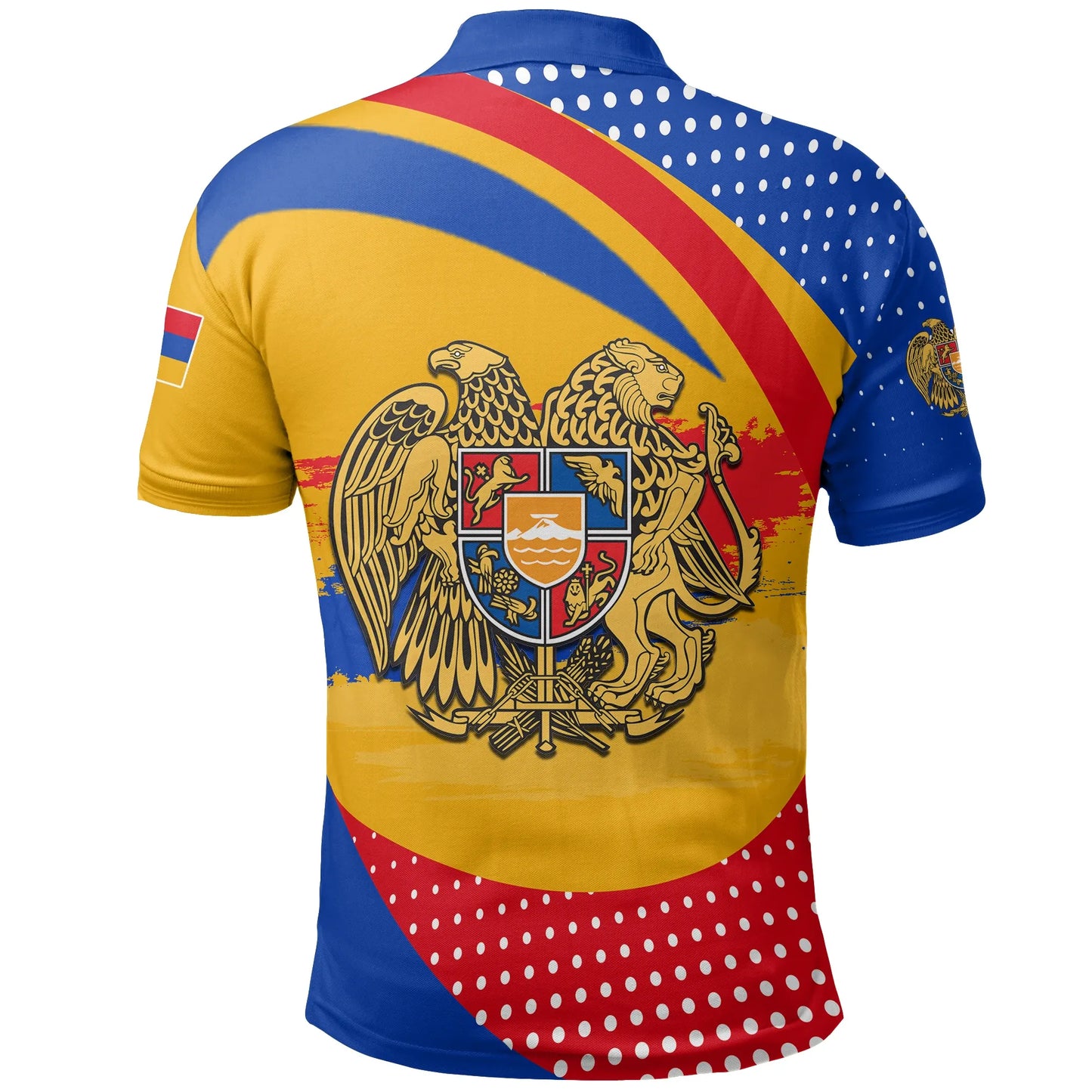 Armenian Polo Shirt Flag Simple Sport Version T
