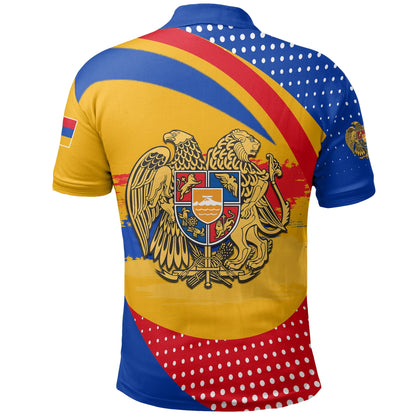 Armenian Polo Shirt Flag Simple Sport Version T