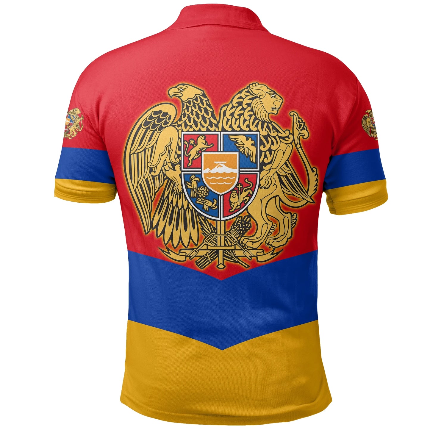 Armenian Polo Shirt Flag Style T