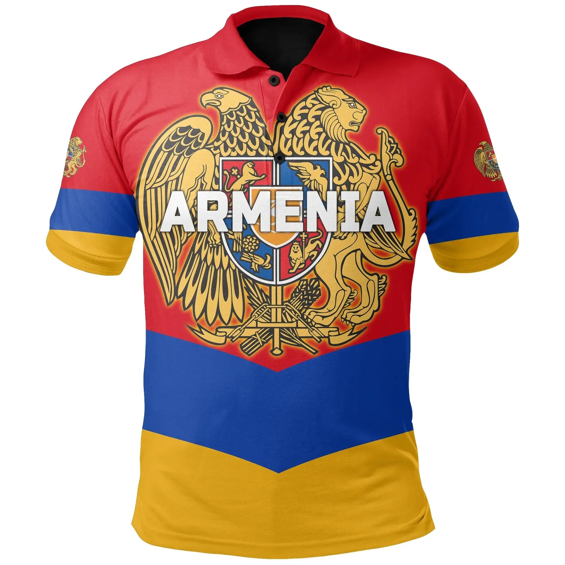 Armenian Polo Shirt Flag Style T