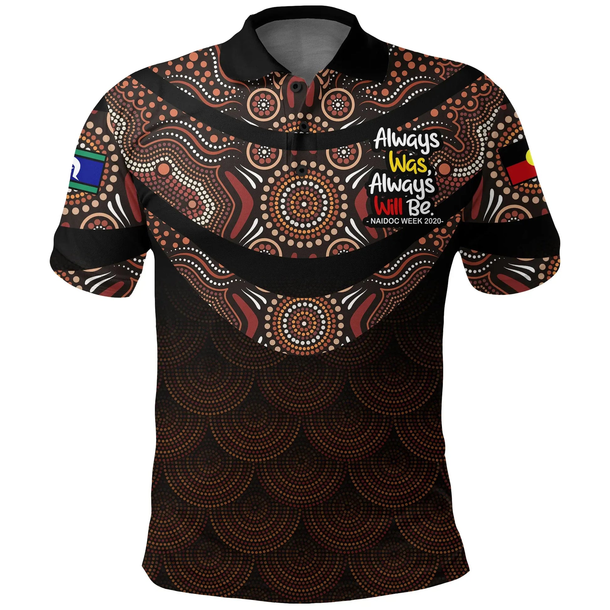 Australia Aboriginal Polo Shirt Australia Naidoc Week Indigenous