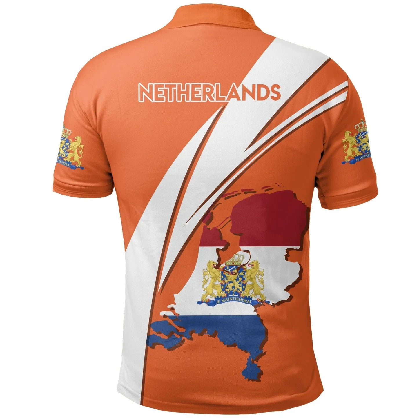 Netherlands Polo Shirt Netherlands Koningsdag Lion