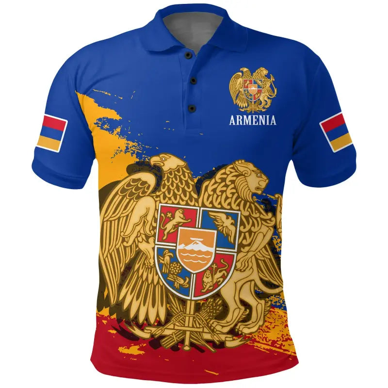 Armenia Polo Shirt Special Blue Version