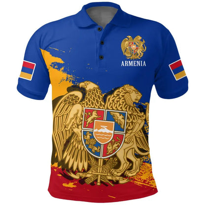 Armenia Polo Shirt Special Blue Version